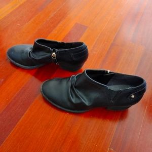 Womens black booties
